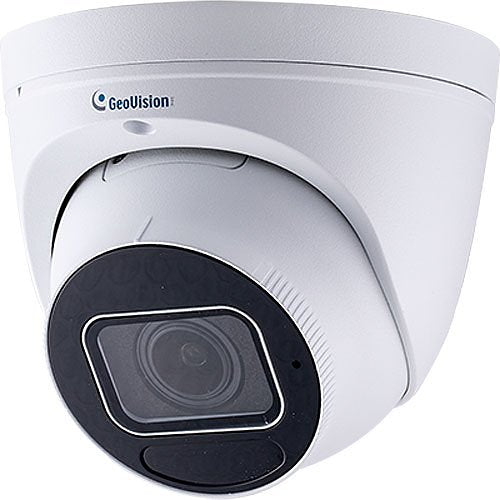GeoVision GV-EBD4813 AI 4MP H.265 5x Zoom Super Low Lux WDR Pro IR Turret Dome IP Camera, 2.7-13.5mm Lens Image of GU-EBD4813
