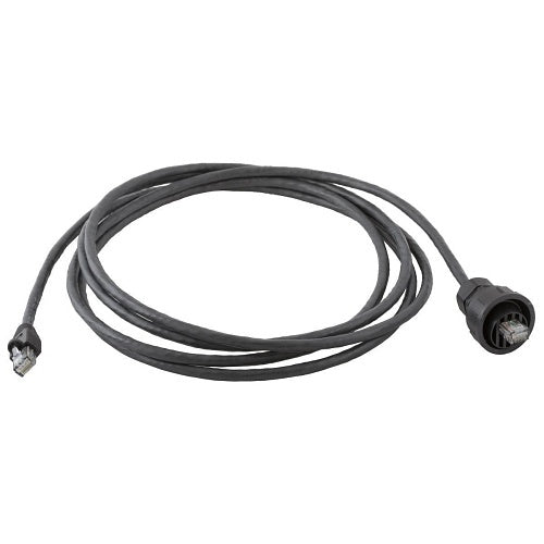 Hubbell HI6100AE HI-IMPACT RJ45‐IE Patch Cord, 100\', Black
