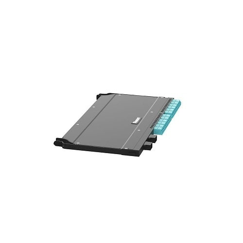 Panduit FDCSA-24-10ASLH 24-Fiber Front Access Cassette, Signaling Core OM4+
