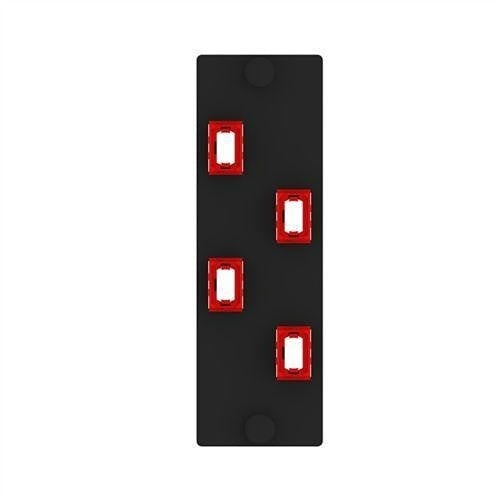 Panduit FAPV0424RDMPO Opticom 100G MPO Fiber Adapter Panel