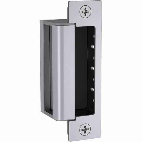 HES 1600-CLB-612-LM 1600 Series Complete Electric Strike for Latchbolt Locks with 1LB Faceplate Kit, Lock Monitor, Satin Bronze