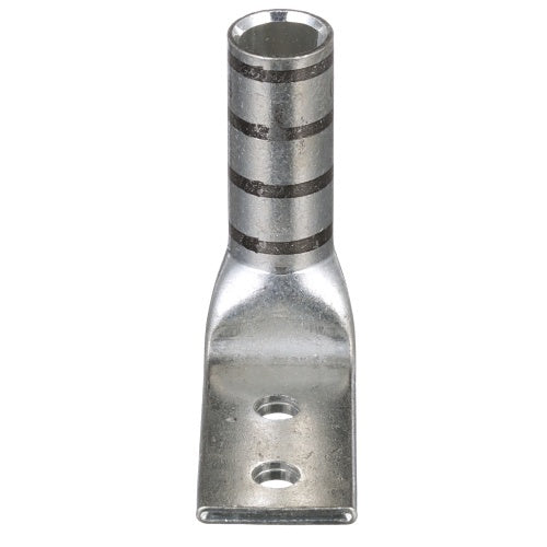 Panduit LCCX2/0-14BF-X Compression Connector Lug, 2-Hole, 2/0AWG, Copper