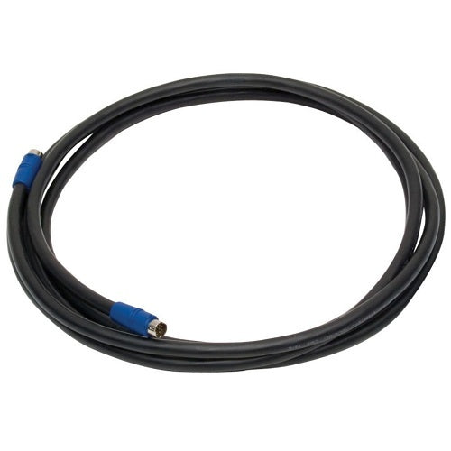 Hubbell VGA6P35BK 8-Pin Patch Cord, Plenum, AV, 35\', Black
