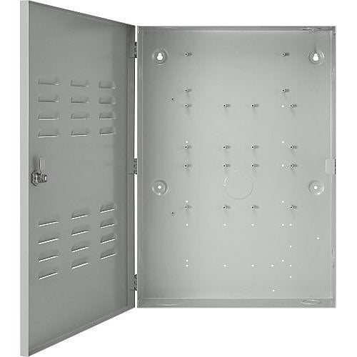 Aiphone AC-C AC Series Lockable Vented Steel Enclosure, Includes Conduit Knockouts