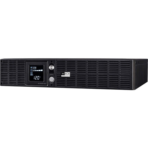 UltraTech 0E-RCKMT1000 1000VA/700W Battery Backup Commercial Line-Interactive Rack/Tower UPS with 8 Outlets