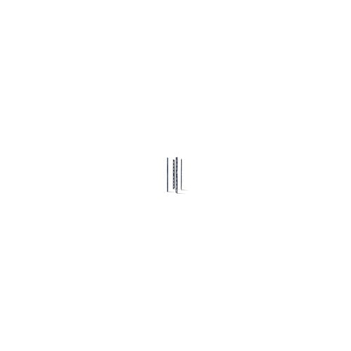APC AR7510 NetShelter SX 23\\" EIA Mounting Rails, 42U, Square Holes, 4-Pack