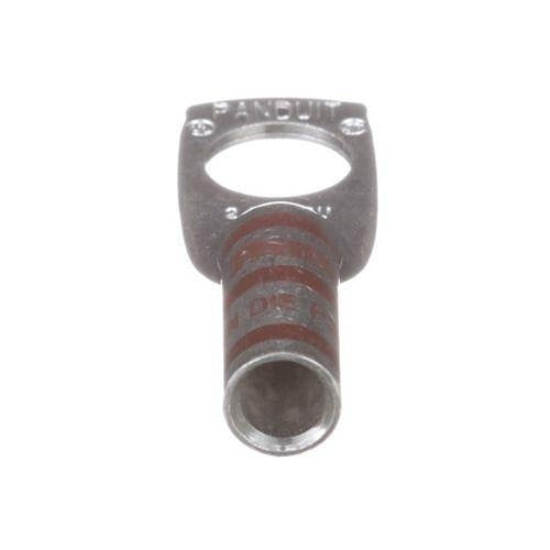 Panduit LCB2-12-Q Compression Connector Lug, 1-Hole, #2AWG, Copper