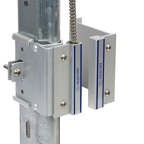 Nascom N505AUTM/ST Overhead Door Rail 2-1/4\\" Mount, Magnet/Switch Set Featuring No Dead Spot Technology, Silver