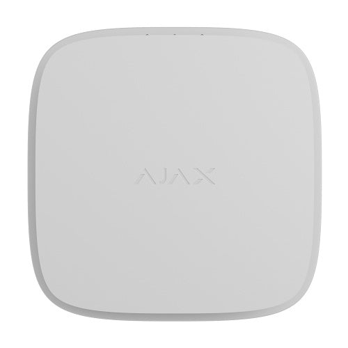 AJAX 95196.166.WH3 FireProtect 2 (Heat/Smoke/CO) Jeweller Heat, Smoke, and CO Fire Detector with Replaceable Batteries, White