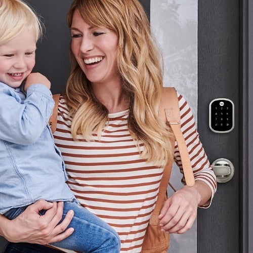 Yale YRL226-CBA-0BP Assure Lever Smart Touchscreen Lever Lock with Wi-Fi and Bluetooth, Oil Rubbed Bronze