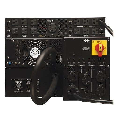 Tripp Lite SU8000RT3U1TF Rack Tower UPS, Smart Online 8000VA 7200W, 120/208V USB DB9 Manual Bypass Hot Swap, 8U
