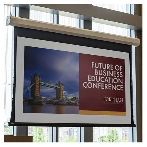 Draper 150027TE Ropewalker Electric Projection Screen, TecVision XH900X ALR Surface, 16:10 Image Format, 255\\"