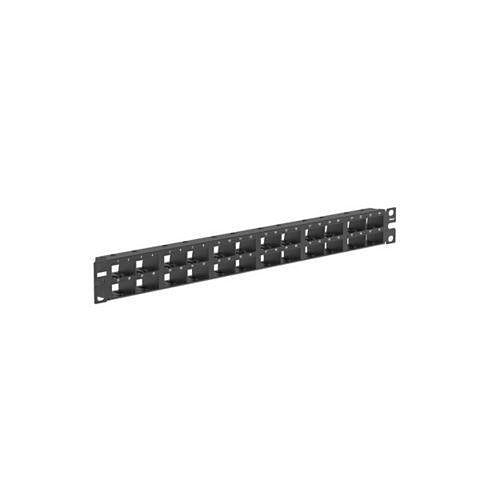 Panduit CP48HDBL Patch Panel, 48 Port Modular High Density, Black