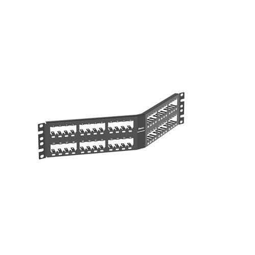 Panduit CPA48BLY 48-Port Angled All Metal Patch Panel