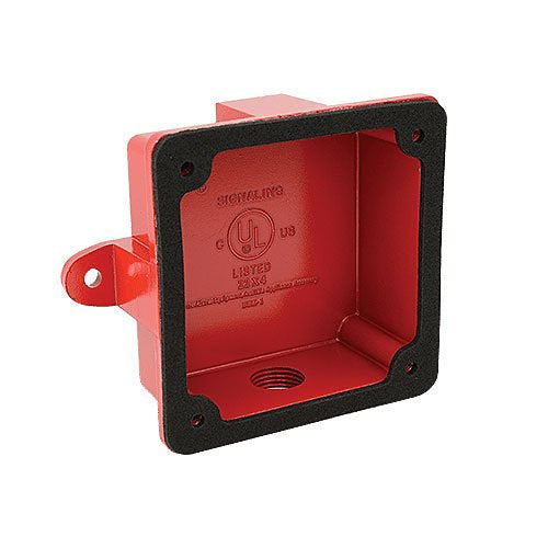 BACK BOX SH/SL-1224 OUTDOOR RED Image of PL-BBX5R