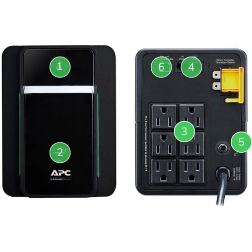 APC BVK950M2 APC BACK-UPS 950 VA, 120V, AV