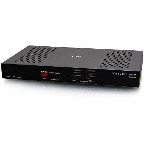 C2G 30055 HDMI HDBaseT USB-B to and RS232 Over Cat Extender, 4K, 60 Hz
