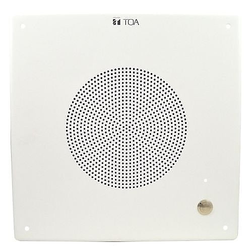 TOA PC-580SBTQV 8\\" Square Ceiling Speaker with Call Button
