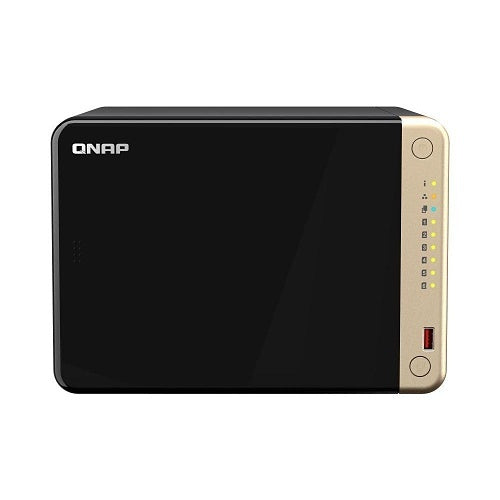 QNAP TS-664-8G-US TS-x64 Series 6-Bay NAS, Intel Celeron Quad-Core Processor, 8GB RAM