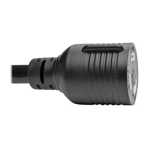 Eaton Tripp Lite P046-010-LL-30A Power Extension Cord, NEMA L5-30P to NEMA L5-30R- Heavy-Duty, 30A, 125V, 10 AWG, 10\' (3.05 m), Black, Locking Connectors