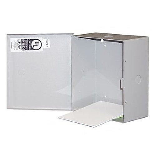 Mier BW-98BPGUL 5\\"x7\\" 14-Gauge Removable Back Panel, White