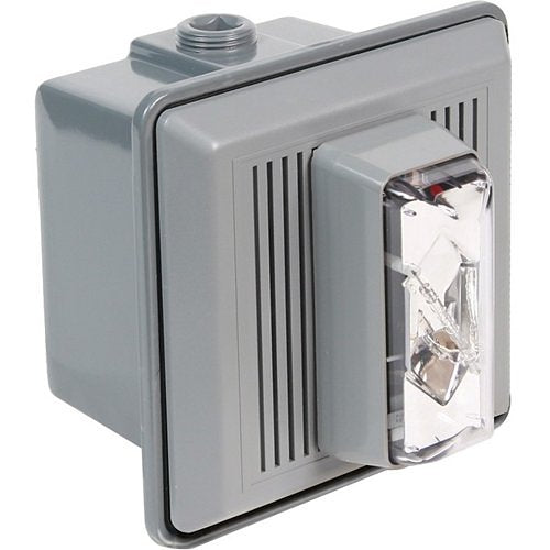 Kidde 867STRC-AQ Indoor Surface Mount Electronic Horn Strobe, 24VDC