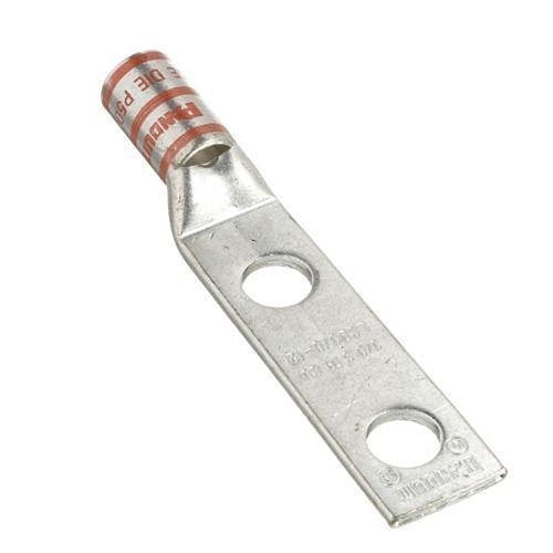 Panduit LCD3/0-12-X Copper Compression Connector Lug, 2-Hole, 3/0AWG Wire