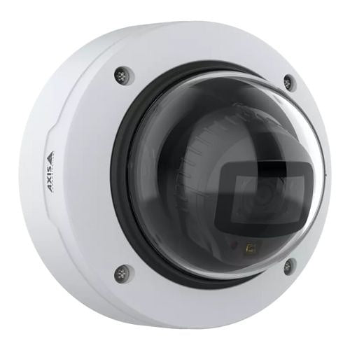AXIS P3288-LV 8MP Dome IR Camera with AI Analytics, 4.4–14.6mm Varifocal Lens