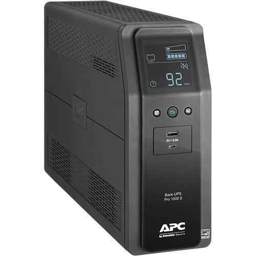 APC by Schneider Electric Back-UPS Pro BR1000MS 1.0KVA Tower UPS Image of 2G-BR1000MS