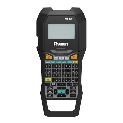 Panduit MP200-KIT PXE Mobile Label Printer Kit, Includes (1) Cassette T100X000VPM-BK, Hand Carrying Case, Rechargeable Battery Pack, Magnetic Attachments, USB Cable, MP-ACS-1 Power Adapter