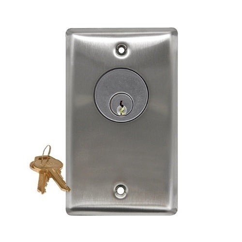 Camden CM-1270-60KA Key Switch, SPDT, Maintained/Momentary