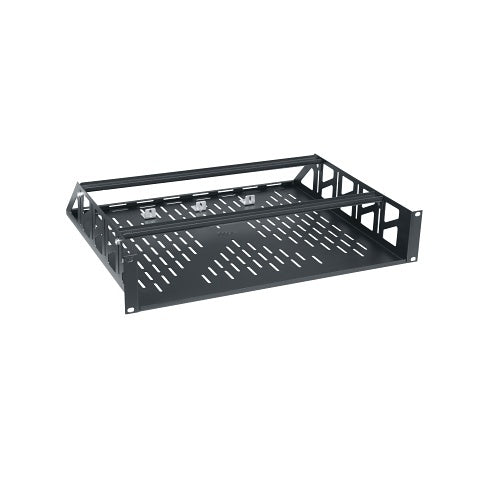 Middle Atlantic RC-2 RC Series Clamping Rack Shelf, 15.4\\" Depth x 19\\" Width, 2U RMS