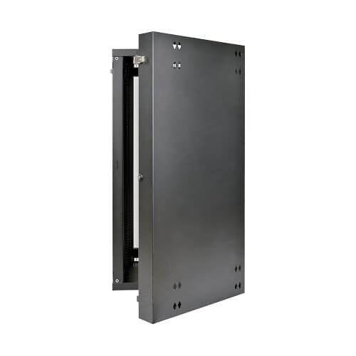 Eaton Tripp Lite SRW26USDP SmartRack UPS-Depth Wall Mount Half-Height Rack Enclosure with Hinged Back, 24.5\\" (62cm), 250lb (113.4kg), 26U