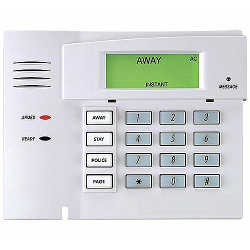 Honeywell Home 5828 Wireless Fixed Keypad for LYNX and VISTA Systems, English