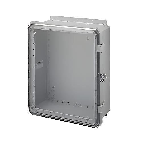 Mier BW-242410C Enclosure with Stainless-Steel Latch, Clear Door, 24\\" 24\\" 10\\"