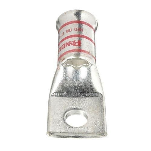 Panduit LCAF300-12-6 Compression Connector Lug, 1-Hole, 300kcmil, Copper