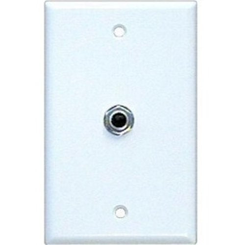 Alpha SF001JC 1 Gang Wallplate with Phone Jack