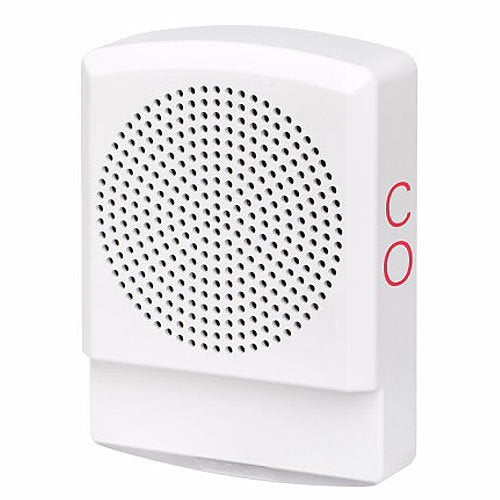 Eaton ELFHNW-CO Eluxa Low Frequency Sounder, Wall Mount, 24V, CO Marking, White