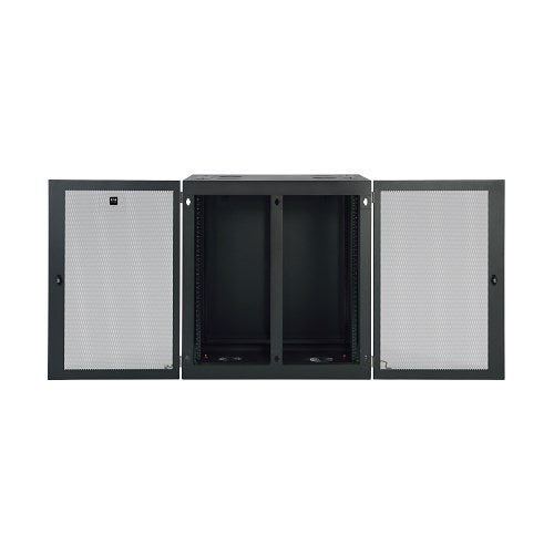 Eaton Tripp Lite SRW18UHD SmartRack Heavy-Duty Low-Profile Server-Depth Side-Mount Wall Mount Rack Enclosure Cabinet, 32.5\\" (83cm), 500lb, (226.8 kg), 18U
