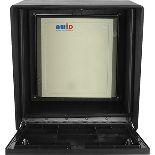 Pedestal Pro MC-PC-10-E-BLK 10\\" Square Polycarbonate Housing, Black