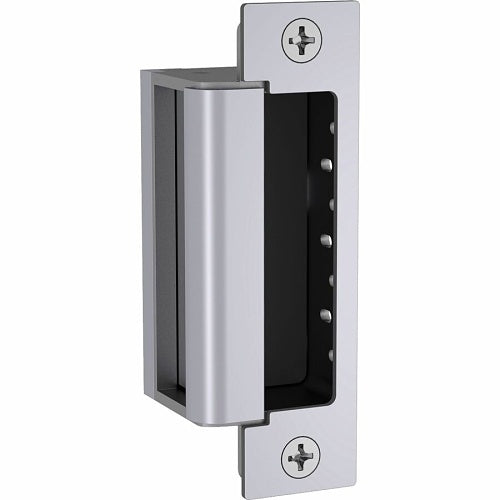 HES 1600-CS-630-DLMS 1600 Series Complete Electric Strike with 1LB and 1DB Faceplate Kits, Dual Lock Monitors and Strike Monitor, Satin Stainless Steel