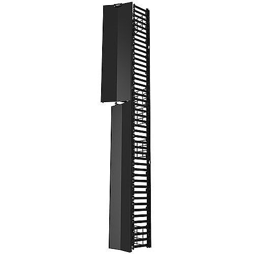 Ortronics QVMS706 Q-Series 7\' Vertical Manager for Legrand Standard EIA Racks, Single Sided, 84\'Hx6\\"W