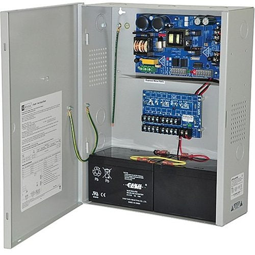 Altronix eFlow6NX8D Power Supply Charger, PTC Class Outputs, 12/24VDC at 6A, Aux Output, FAI, LinQ2 Ready, 115VAC, BC400 Enclosure