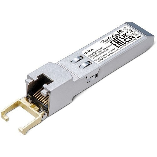 TP-Link TL-SM5310-T 10G BASE-T RJ45 SFP+ Module, Fully Metallic Enclosure