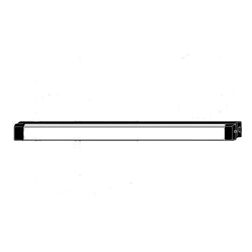 Adams Rite 8701EL36-24 8701EL 8700 Series Life-Safety 36\\" 24V Rim Exit Device with Electric Latch Retraction Solenoid, Clear Anodized