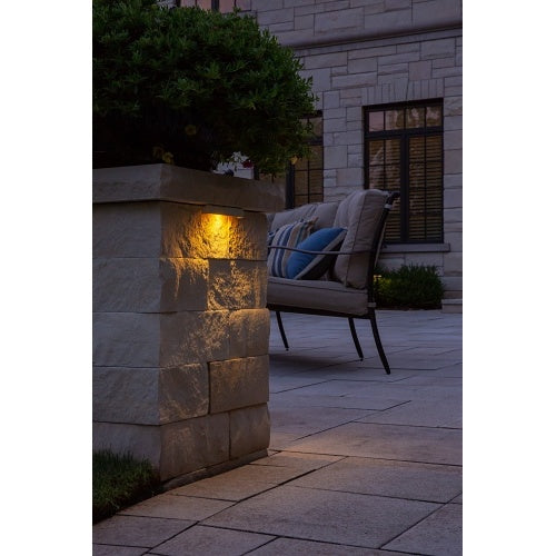 FX Luminaire LF-1LED-W-CU Pinnacle Collection Series LED Wall Light, Zone with Luxor, On / Off, Phase Dimmable, 2.0W / 2.4VA, Warm Color, Copper