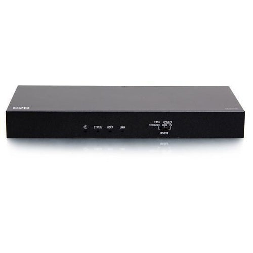 C2G C2G31011 HDMI HDBaseT + USB-C and USB-B to A Over Cat Extender Dual Gang Wall Plate Transmitter to Box Receiver, 4K 60Hz