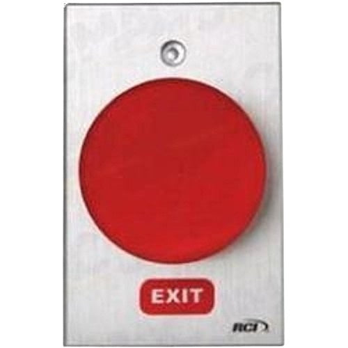 RCI R990RMO8 Large Oversized Button Momentary, Red