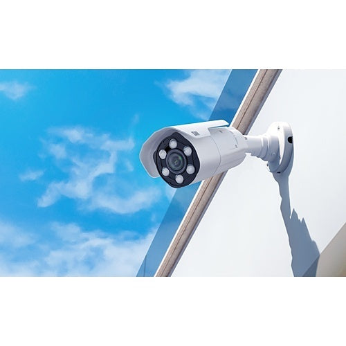 Digital Watchdog DWC-XSBA08MIC1 MEGApix Ai CaaS 4K IR Bullet Edge IP Camera, 2.7-13.5mm Vari-Focal Lens