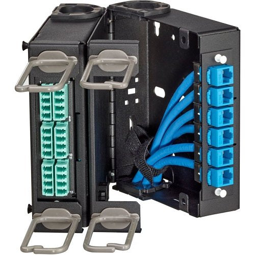 Leviton 5WMNT-1C Mini SDX Wall-Mount Fiber Enclosure, Empty, No Lock